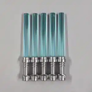 LEGO Lightsaber Pack x 5 Blue with Silver Hilt