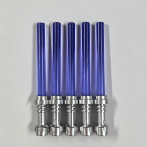 LEGO Lightsaber Pack x 5 Purple with Silver Hilt