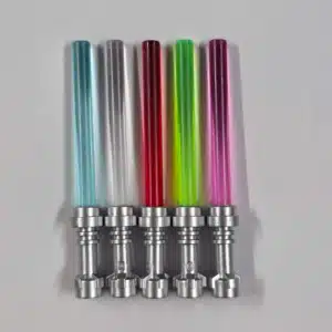 LEGO Lightsaber Pack x 5 Mixed with Silver Hilt