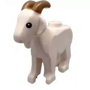 LEGO Goat with Dark Tan Horns